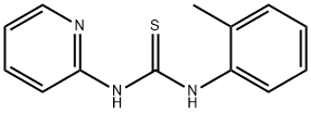 3-(2-methylphenyl)-1-pyridin-2-yl-thiourea Struktur