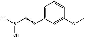 TRANS-2-(3-METHOXYPHENYL)VINYLBORONIC A Structure