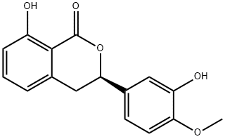 21499-23-0 (R)-3,4-ジヒドロ-8-ヒドロキシ-3-(3-ヒドロキシ-4-メトキシフェニル)-1H-2-ベンゾピラン-1-オン