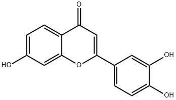 7,3',4'-TRIHYDROXYFLAVONE Struktur