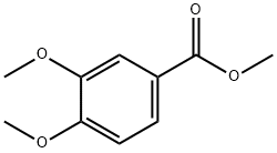 Methyl 3,4-dimethoxybenzoate Struktur