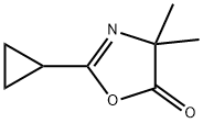 5(4H)-Oxazolone,2-cyclopropyl-4,4-dimethyl-(9CI) 结构式