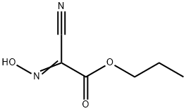 Acetic acid, cyano(hydroxyimino)-, propyl ester (9CI) Structure