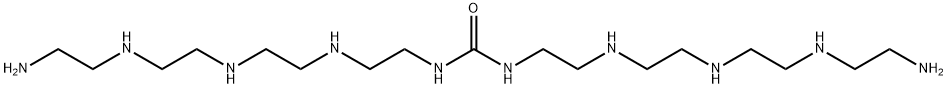 13-amino-N-[2-[[2-[[2-[(2-aminoethyl)amino]ethyl]amino]ethyl]amino]ethyl]-2,5,8,11-tetraazatridecanamide,21509-92-2,结构式