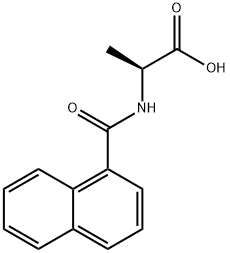 Alanine,  N-(1-naphthalenylcarbonyl)- 结构式