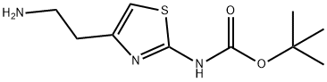 카르밤산,[4-(2-아미노에틸)-2-티아졸릴]-,1,1-디메틸에틸에스테르(9CI)