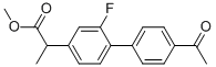 메틸2-(4'-아세틸-2-플루오로-비페닐-4-일)-프로피오네이트