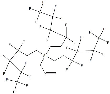 TRIS(1H,1H,2H,2H-PERFLUOROHEXYL)ALLYLTIN|烯丙基三(3,3,4,4,5,5,6,6,6-九氟己基)锡烷