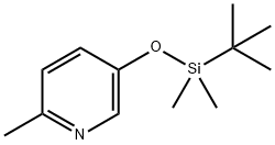 Pyridine, 5-[[(1,1-dimethylethyl)dimethylsilyl]oxy]-2-methyl- (9CI) 化学構造式