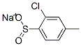 2-Choro-4-methylbenzenesulfinic acid,sodium salt Struktur