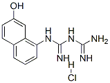21528-12-1 1-(7-hydroxy-1-naphthyl)biguanide hydrochloride 