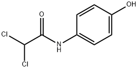 Acetamide, 2,2-dichloro-N-(4-hydroxyphenyl)-,2153-10-8,结构式