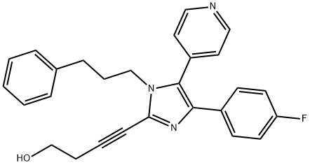 RWJ-67657 化学構造式