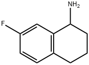 7-CHLORO-1,2,3,4-TETRAHYDRO-NAPHTHALEN-1-YLAMINE HYDROCHLORIDE 化学構造式