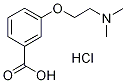 3-(2-二甲基氨基-乙氧基)-苯甲酸盐酸盐, 215315-99-4, 结构式