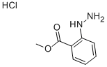 2-HYDRAZINOBENZOIC ACID METHYL ESTER HYDROCHLORIDE Struktur