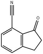 2,3-dihydro-3-oxo-1H-indene-4-carbonitrile Structure