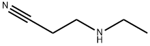 3-(エチルアミノ)プロパンニトリル 化学構造式