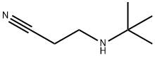 3-叔丁胺基丙腈, 21539-53-7, 结构式