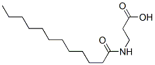 月桂酰Β-氨基丙酸,21539-56-0,结构式