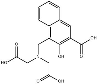 4-([BIS(CARBOXYMETHYL)AMINO]METHYL)-3-HYDROXY-2-NAPHTHOIC ACID|