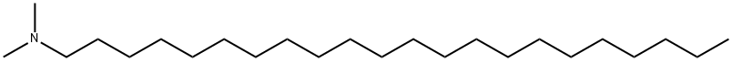 N,N-dimethyldocosylamine  Struktur