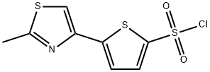 215434-25-6 5-(2-甲基-1,3-噻唑-4-基)噻酚-2-磺酰氯