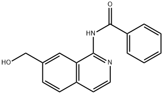 벤즈아미드,N-[7-(HYDROXYMETHYL)-1-ISOQUINOLINYL]-