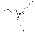 丁氧基锑,2155-74-0,结构式