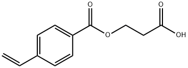 Benzoic acid, 4-ethenyl-, 2-carboxyethyl ester (9CI),215510-31-9,结构式