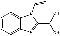 Methanediol, (1-ethenyl-1H-benzimidazol-2-yl)- (9CI) Structure