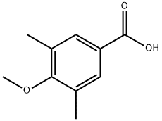 3,5-Dimethyl-4-methoxybenzoic acid Struktur