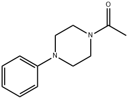 1-(4-PHENYLPIPERAZIN-1-YL)ETHANONE Structure