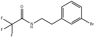 N-(3-溴苯乙基)-2,2,2-三氟乙酰胺,215797-81-2,结构式