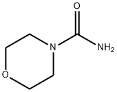 4-モルホリンカルボアミド 化学構造式