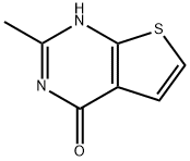 2-methylthieno[2,3-d]pyrimidin-4(3H)-one Structure