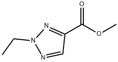 2H-1,2,3-Triazole-4-carboxylicacid,2-ethyl-,methylester(9CI) 结构式