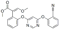 methyl (E)-2-[2-[6-(2-cyanophenoxy)pyrimidin-4-yl]oxyphenyl]-3-methoxy -prop-2-enoate Structure