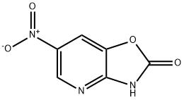 6-硝基恶唑并[4,5-B]吡啶-2(3H)-酮 结构式