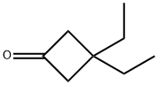 3,3-Diethylcyclobutan-1-one 结构式