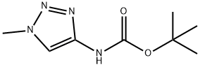 Carbamic acid, (1-methyl-1H-1,2,3-triazol-4-yl)-, 1,1-dimethylethyl ester (9CI) Structure
