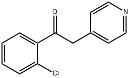 1-(2-CHLORO-PHENYL)-2-PYRIDIN-4-YL-ETHANONE Structure