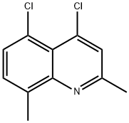 4,5-二氯-2,8-二甲基喹啉, 21629-52-7, 结构式