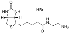 乙二胺生物素氢溴酸, 216299-38-6, 结构式