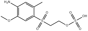 2-[(4-AMINO-5-METHOXY-2-METHYLPHENYL) SULPHONYL] HYDROGENSULPHATE ESTER