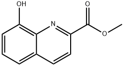 8-HYDROXY-QUINOLINE-2-CARBOXYLIC ACID METHYL ESTER Structure