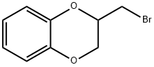 2-ブロモメチル-1,4-ベンゾジオキサン 化学構造式