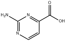 2-氨基嘧啶-4-羧酸,2164-65-0,结构式