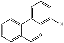 3'-クロロビフェニル-2-カルブアルデヒド 化学構造式
