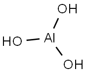 Aluminum hydroxide Struktur